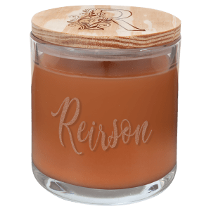 Candle with Wood Lid