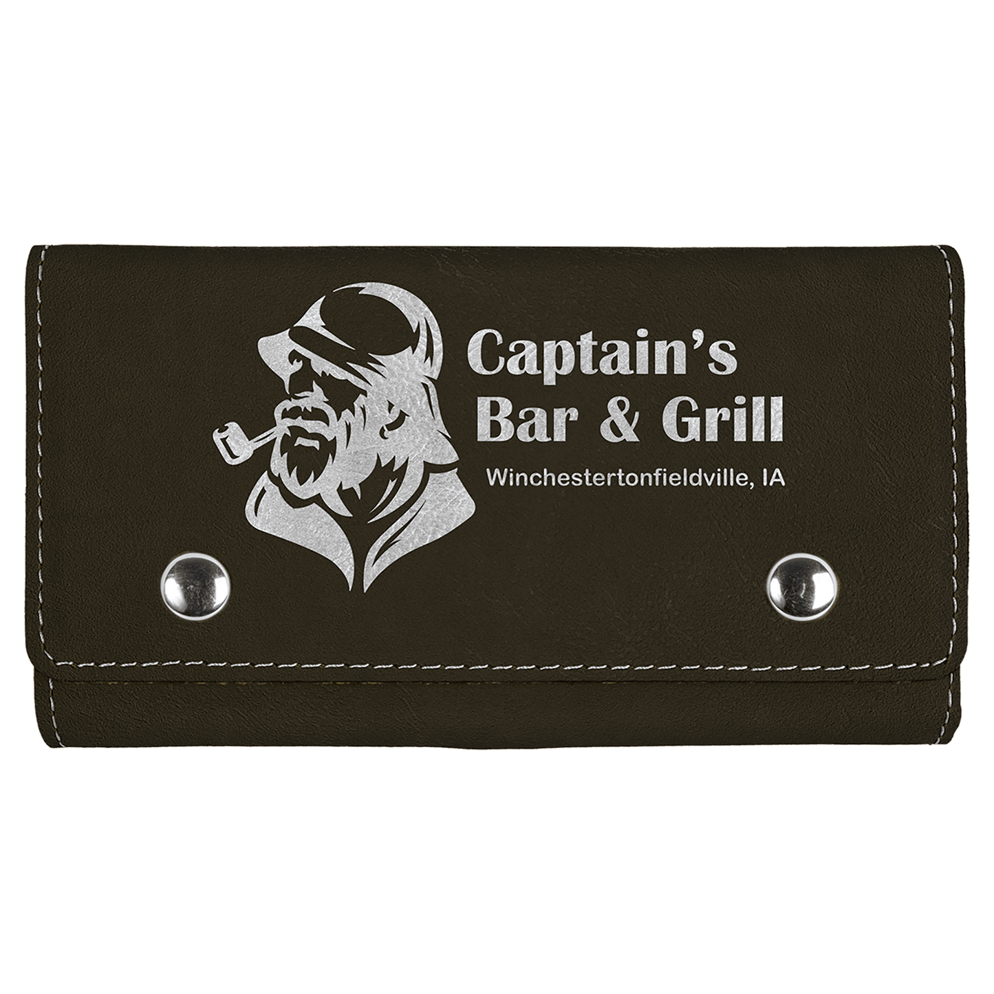 Leather Card & Dice Set