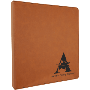 Leather 3 Ring Binder