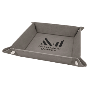 Leather Catch All Tray