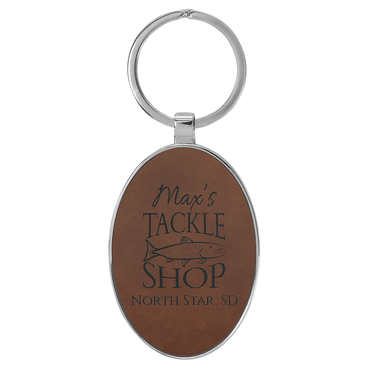 Leather/Metal Keychains