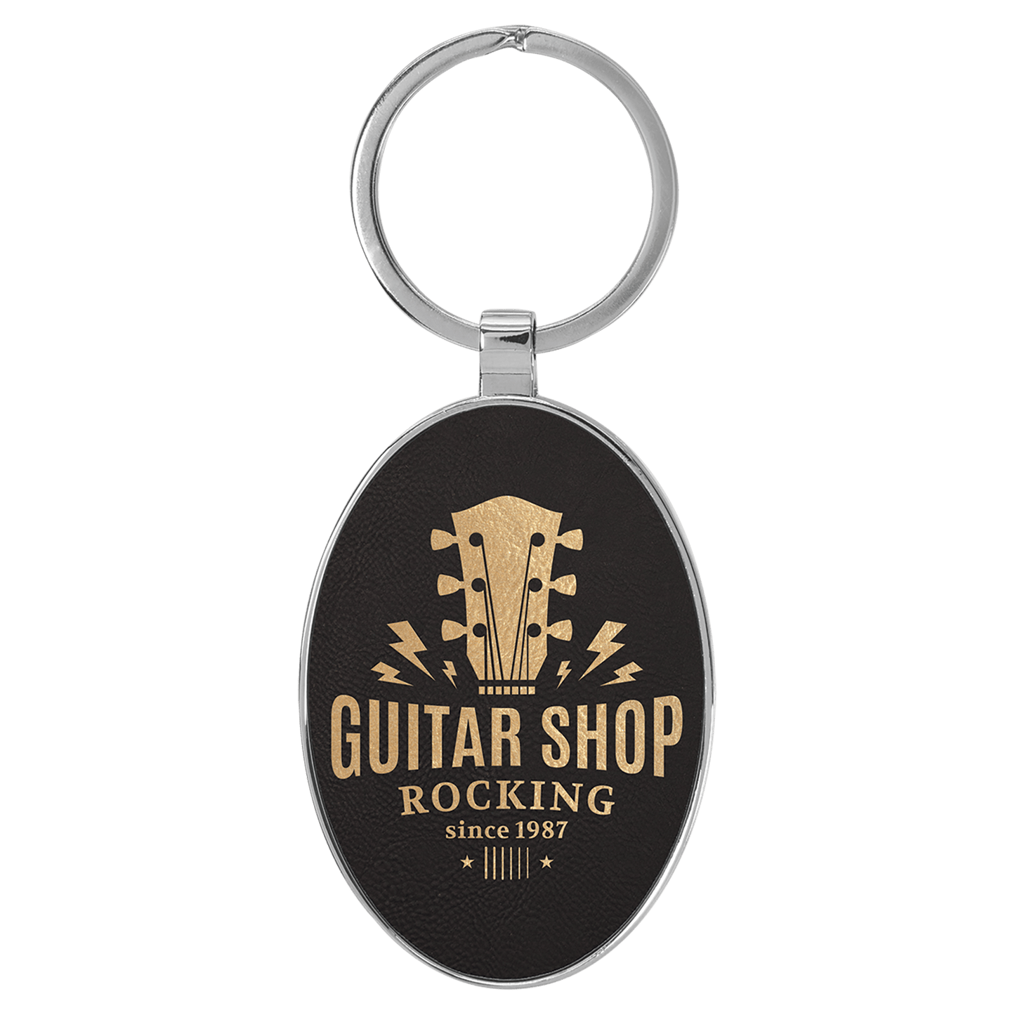Leather/Metal Keychains