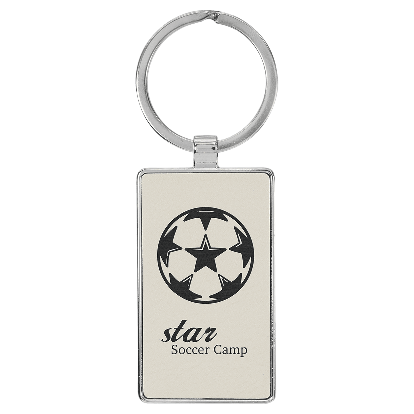 Leather/Metal Keychains