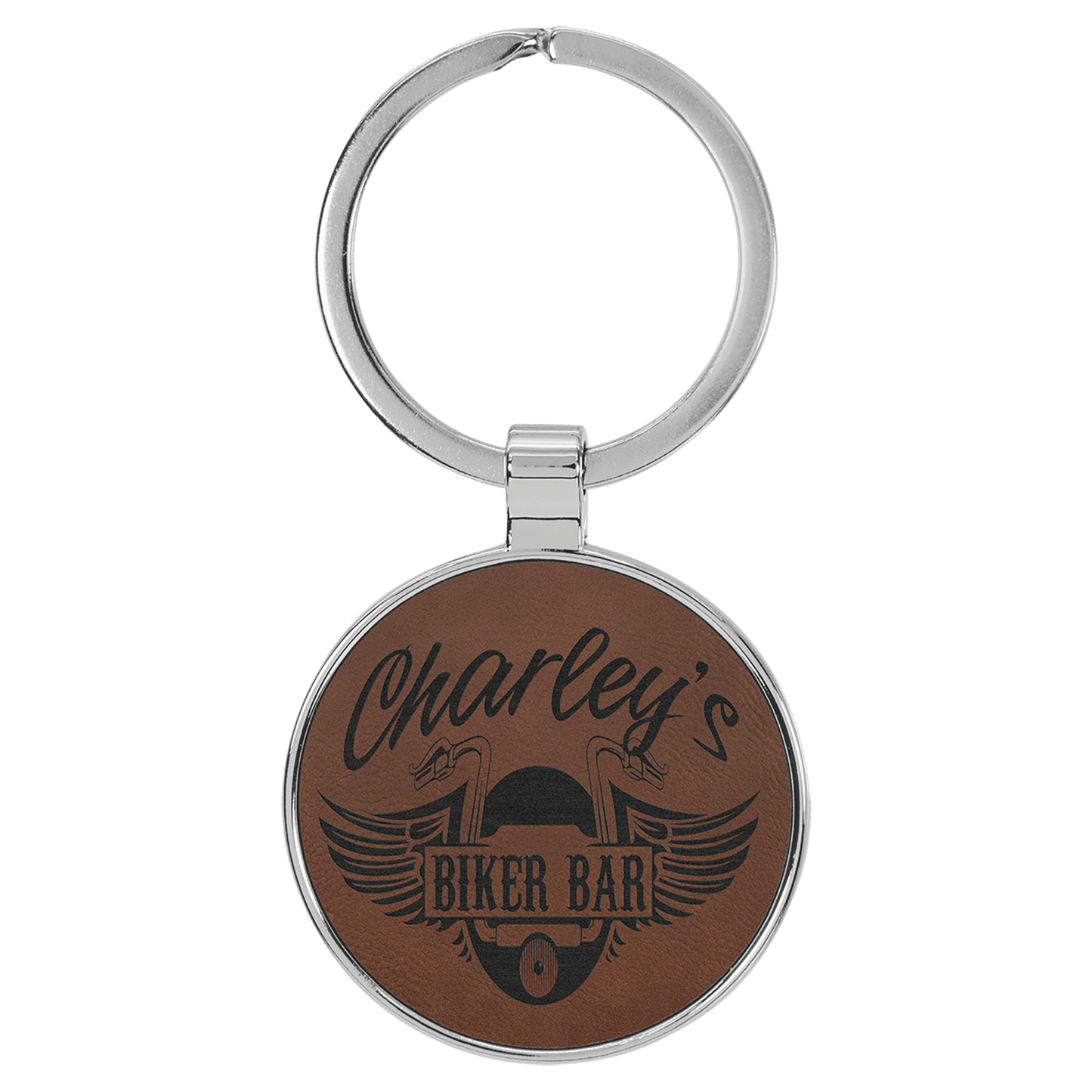 Leather/Metal Keychains