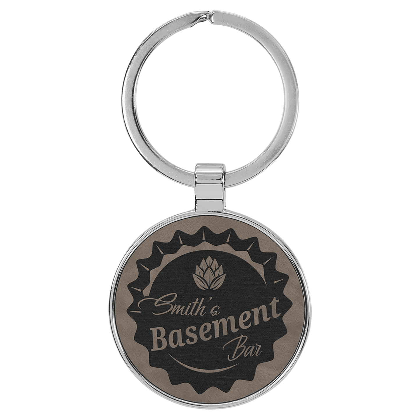 Leather/Metal Keychains