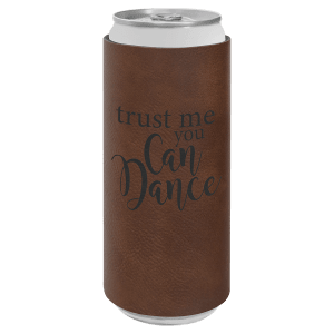Leather Koozie Slim