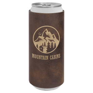 Leather Koozie Slim