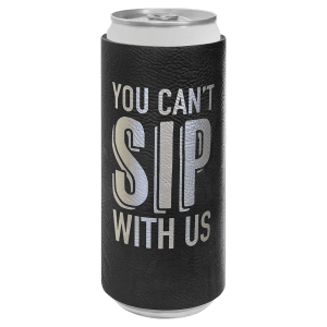 Leather Koozie Slim