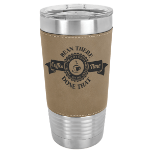 Polar Camel 20 oz. Tumbler with Leather