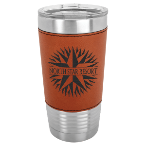 Polar Camel 20 oz. Tumbler with Leather