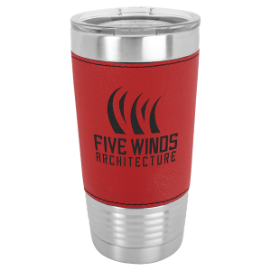 Polar Camel 20 oz. Tumbler with Leather