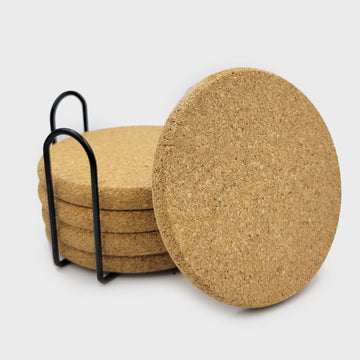 Cork Coasters Set of 4
