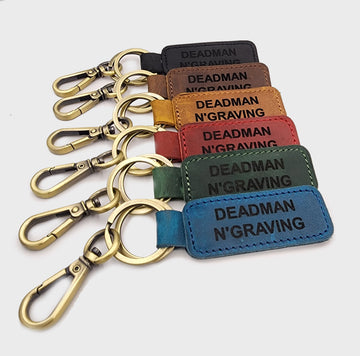 Genuine Leather Keychain