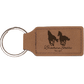 Leatherette Keychain