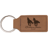 Leatherette Keychain