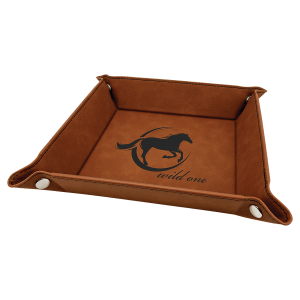 Leather Catch All Tray