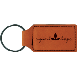 Leatherette Keychain