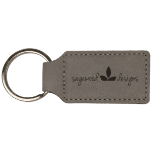 Leatherette Keychain