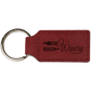 Leatherette Keychain