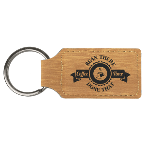 Leatherette Keychain