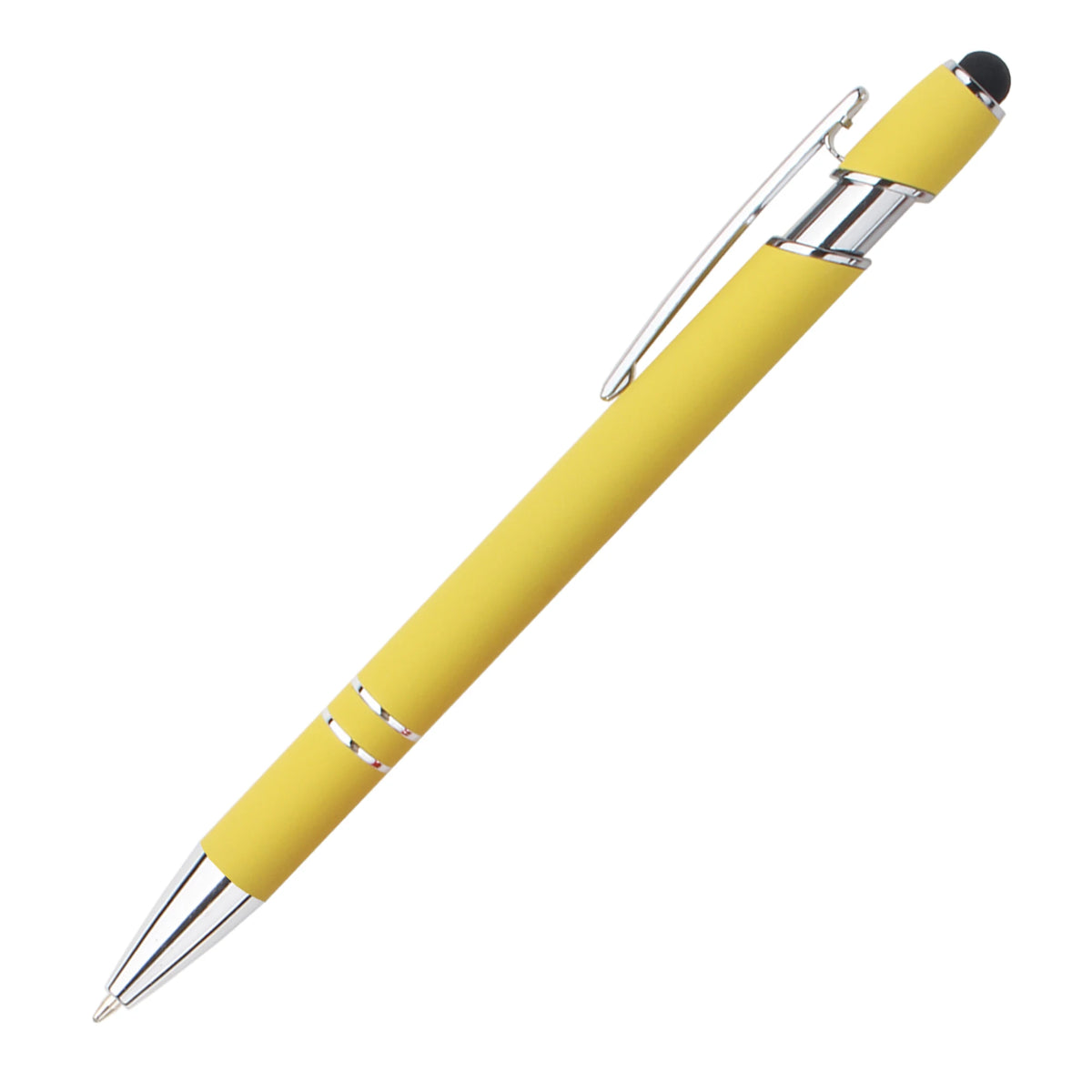 Alpha Pen Soft Touch with Stylus (Qty 50)
