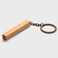 Wood Bar Keychain