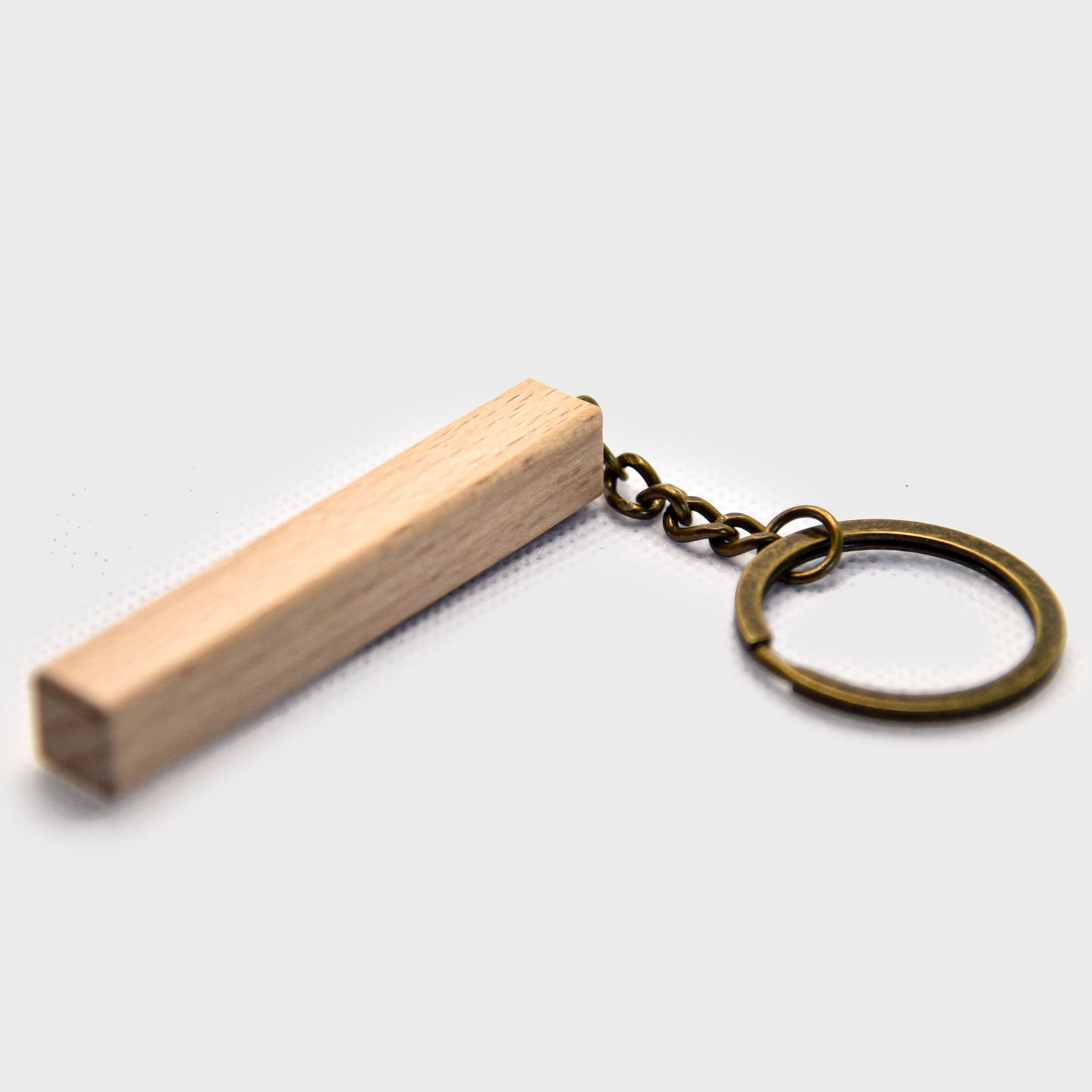 Wood Bar Keychain