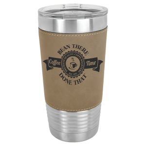 Polar Camel 20oz Tumbler with Leatherette