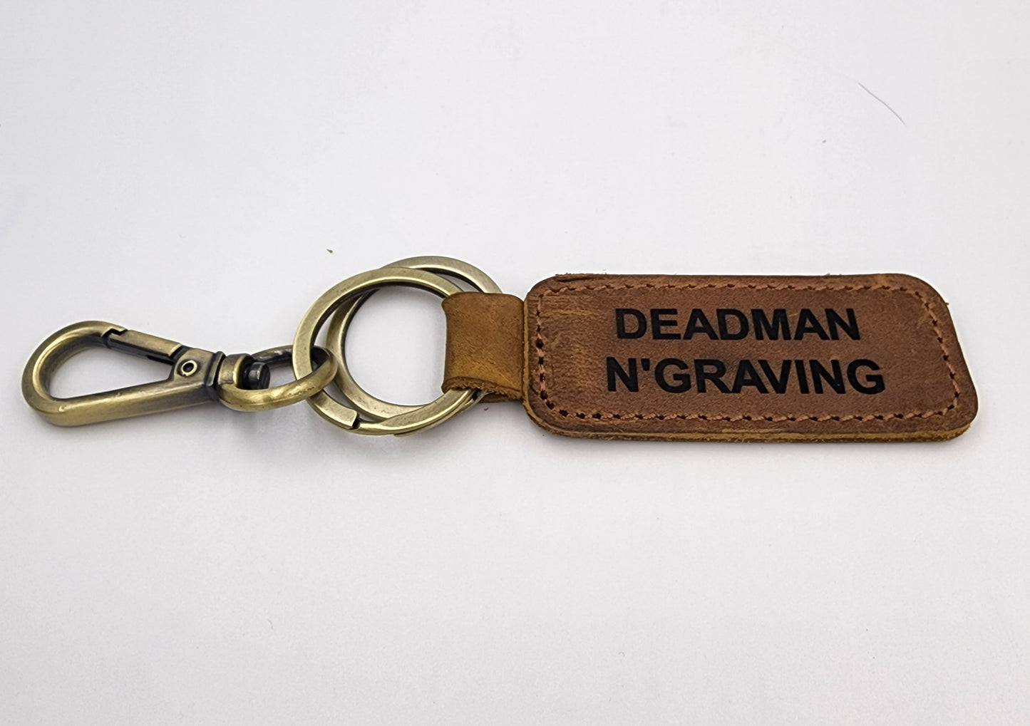 Leather Keychain